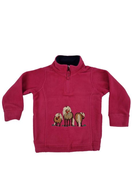 Hazy Blue Kids Half Zip Fleeces - Just £18.99! Shop now at Warwickshire Clothing. 