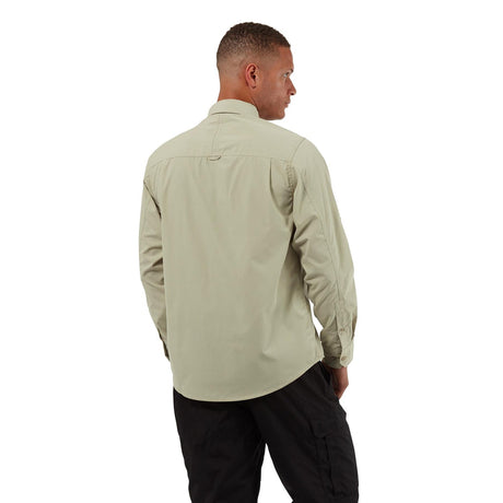 Craghoppers Mens New Kiwi Long Sleeved Shirt Walking Nosi Defence Travel - Just £29.99! Shop now at Warwickshire Clothing. 