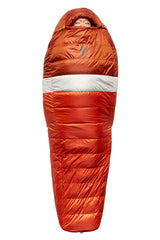 Sierra Designs Get Down 35°F (-3°C) 550-Fill DriDown Sleeping Bag - Long - Red
