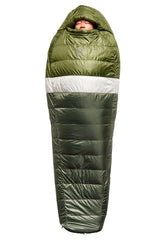Sierra Designs Get Down 20°F (-7°C) 550-Fill DriDown Sleeping Bag - Long - Green/White