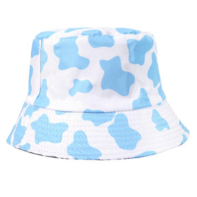 Unisex Cow Print Bucket Hat Reversible - Just £6.99! Shop now at Warwickshire Clothing. 