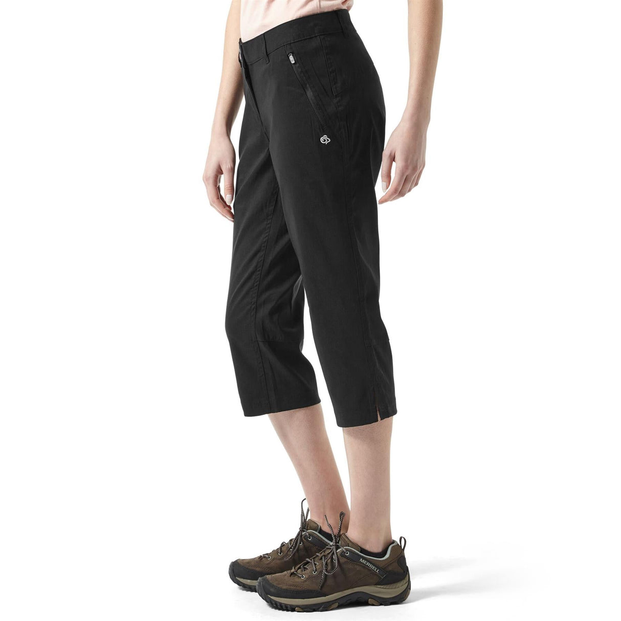 Craghoppers Womens Kiwi Pro Full Stretch Crops 3/4 Capri Light Summer Trousers - Premium clothing from Craghoppers - Just $29.95! Shop now at Warwickshire Clothing