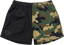 Hazy Blue Nelson - Unisex Coloured Block Shorts