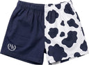Hazy Blue Nelson - Unisex Coloured Block Shorts