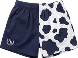 Hazy Blue Nelson - Unisex Coloured Block Shorts