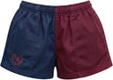Hazy Blue Nelson - Unisex Coloured Block Shorts