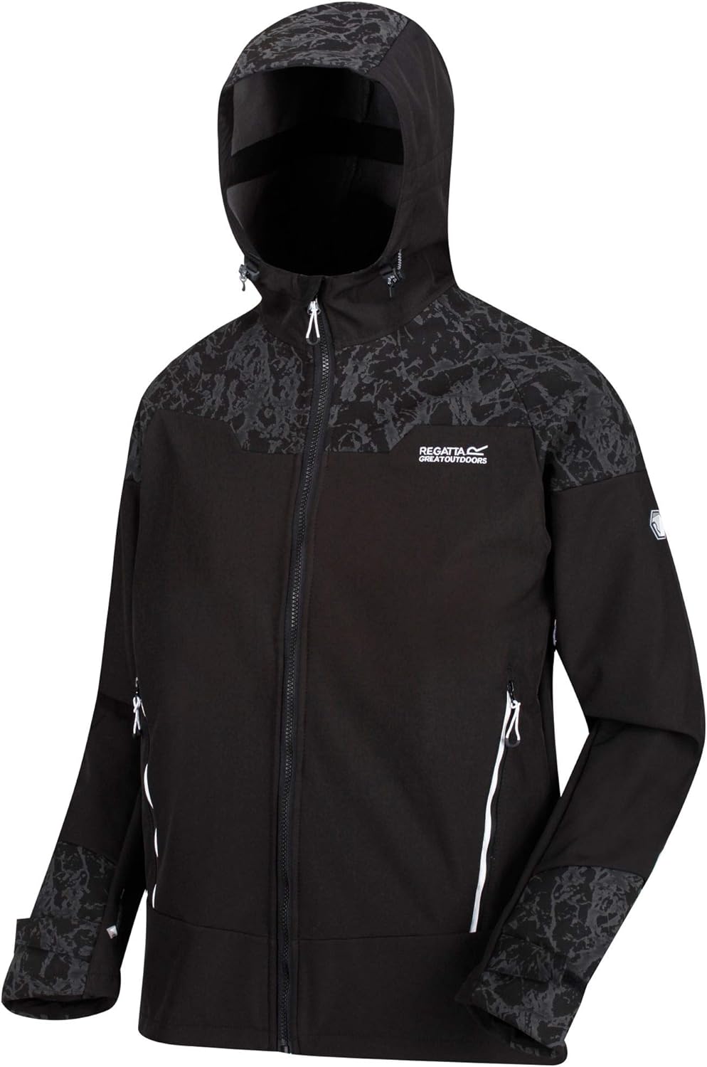 Regatta Men's Hewitts V Reflective Hooded Softshell - Premium clothing from Dare2b - Just $34.99! Shop now at Warwickshire Clothing