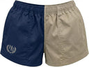 Hazy Blue Nelson - Unisex Coloured Block Shorts