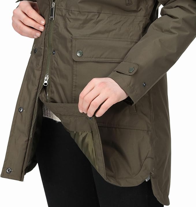 Regatta Women's Sabinka Fur Trim Parka Jacket - Just $44.99! Shop now at Warwickshire Clothing. Free Dellivery.