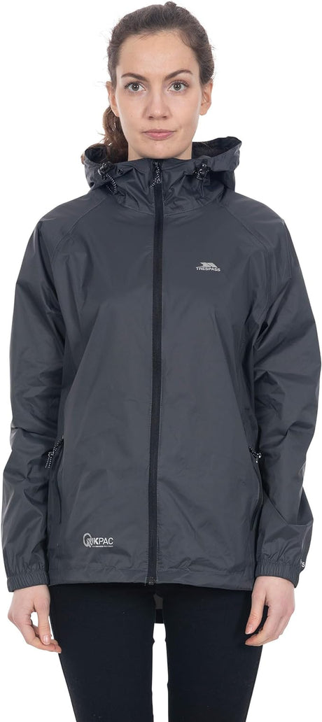 Trespass Qikpac Waterproof Unisex Jacket - Just £24.99! Shop now at Warwickshire Clothing. 