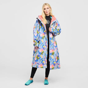 Adult Changing Robe | Abstract Floral Print - Just £54.99! Shop now at Warwickshire Clothing. 