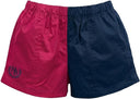 Hazy Blue Nelson - Unisex Coloured Block Shorts