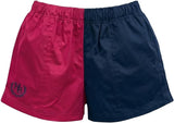 Hazy Blue Nelson - Unisex Coloured Block Shorts