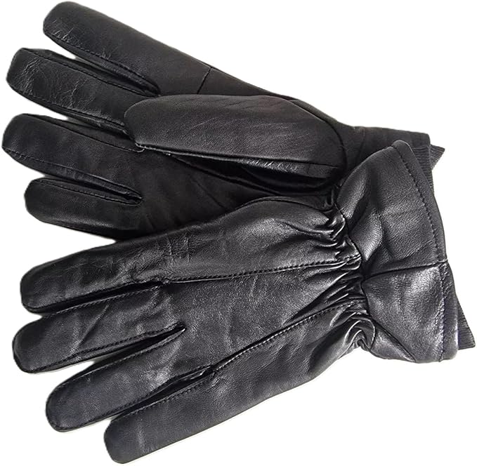 Hazy Blue Mens lined Leather Gloves 100% Leather - Henry - Just £14.99! Shop now at Warwickshire Clothing. 