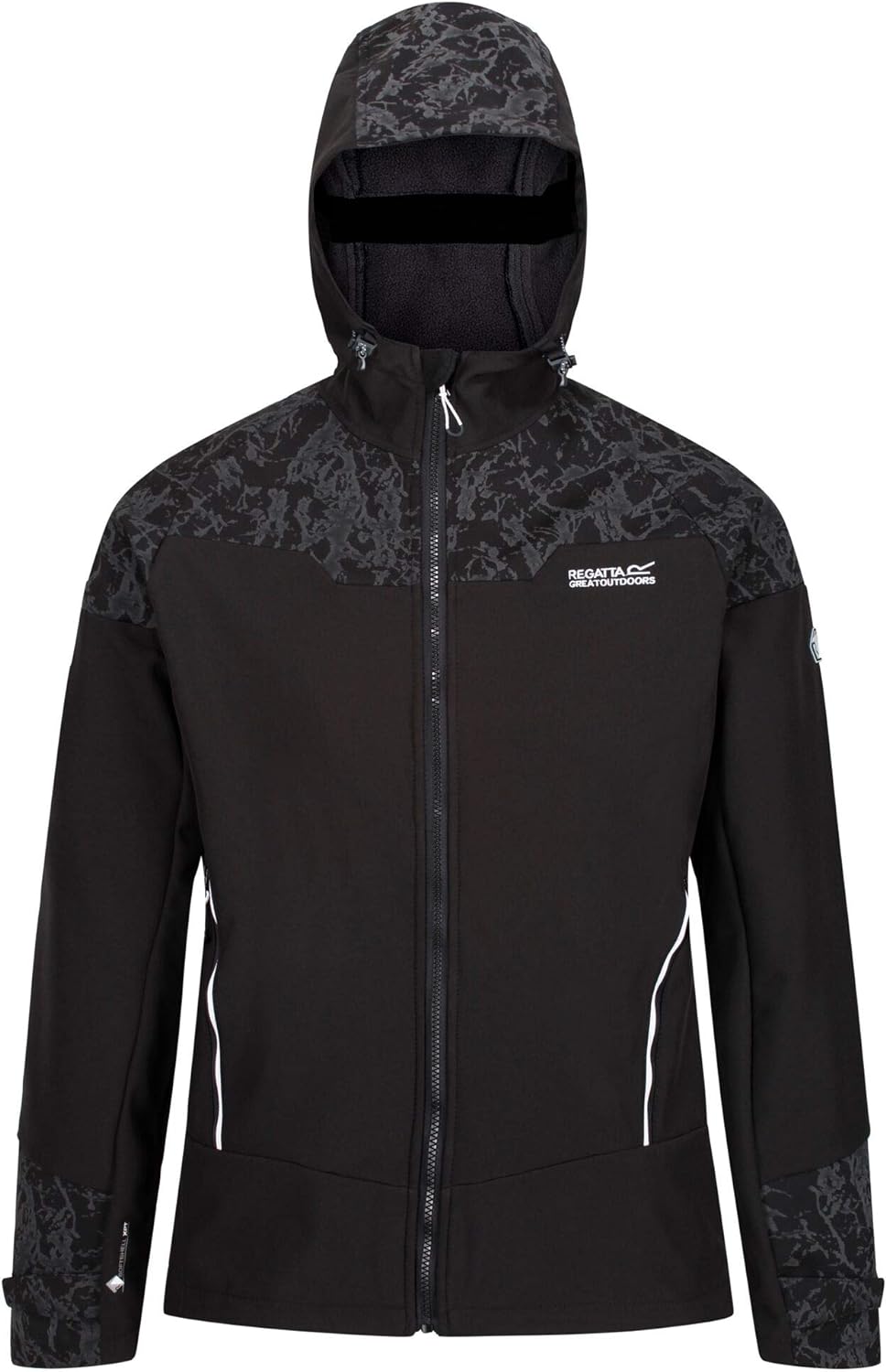 Regatta Men's Hewitts V Reflective Hooded Softshell - Premium clothing from Dare2b - Just $34.99! Shop now at Warwickshire Clothing