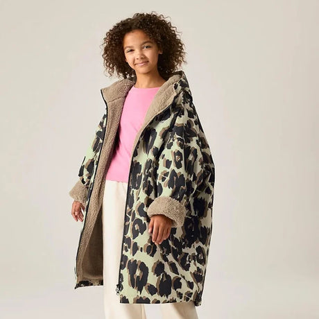 Regatta Junior Changing Robe | True Leopard
