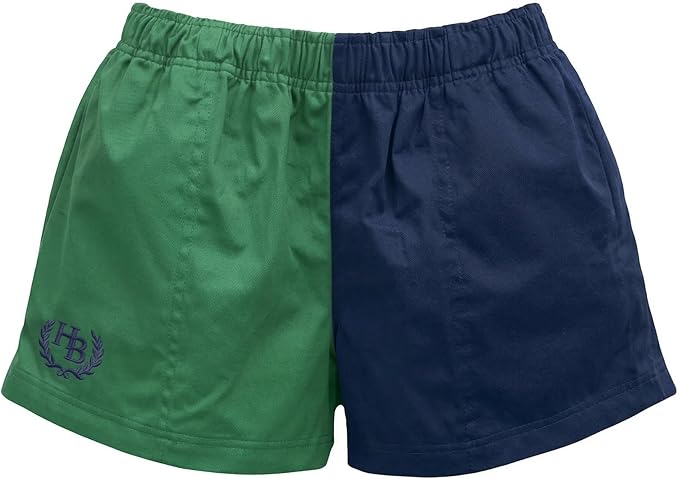 Hazy Blue Nelson - Unisex Coloured Block Shorts
