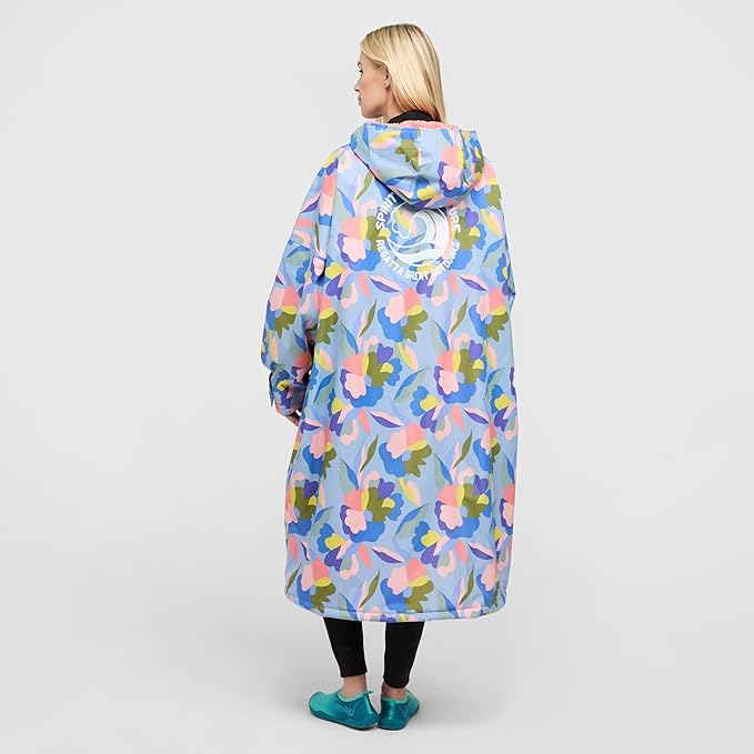 Adult Changing Robe | Abstract Floral Print - Premium clothing from Regatta - Just $59.99! Shop now at Warwickshire Clothing