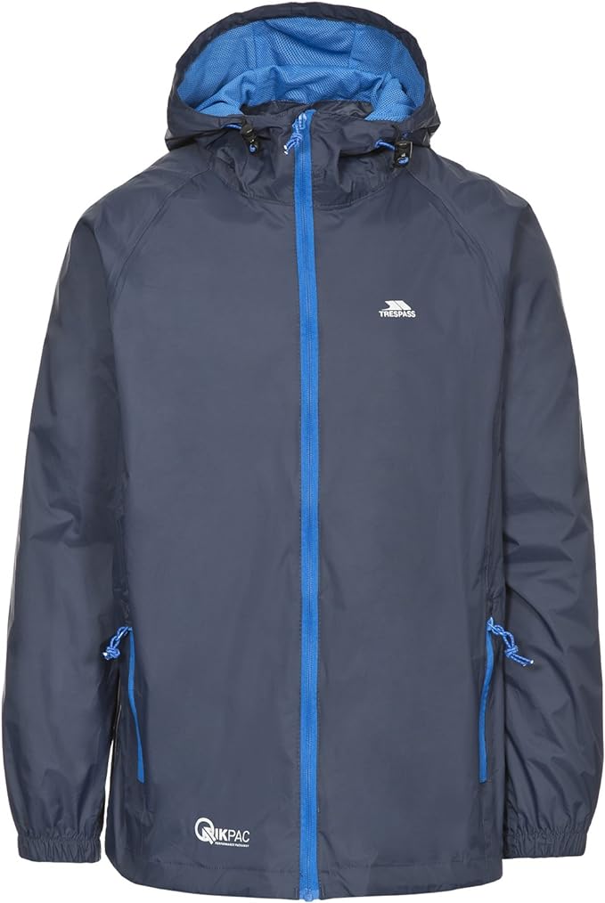 Trespass Qikpac Waterproof Unisex Jacket - Premium clothing from Trespass - Just $24.99! Shop now at Warwickshire Clothing