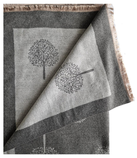 Hazy Blue Tree Of Life Scarfs - Just £13.99! Shop now at Warwickshire Clothing. 