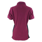 Hazy Blue Mia II Womens Ladies Polo Shirt Navy Raspberry Short Sleeve - Premium clothing from Hazy Blue - Just $13.99! Shop now at Warwickshire Clothing
