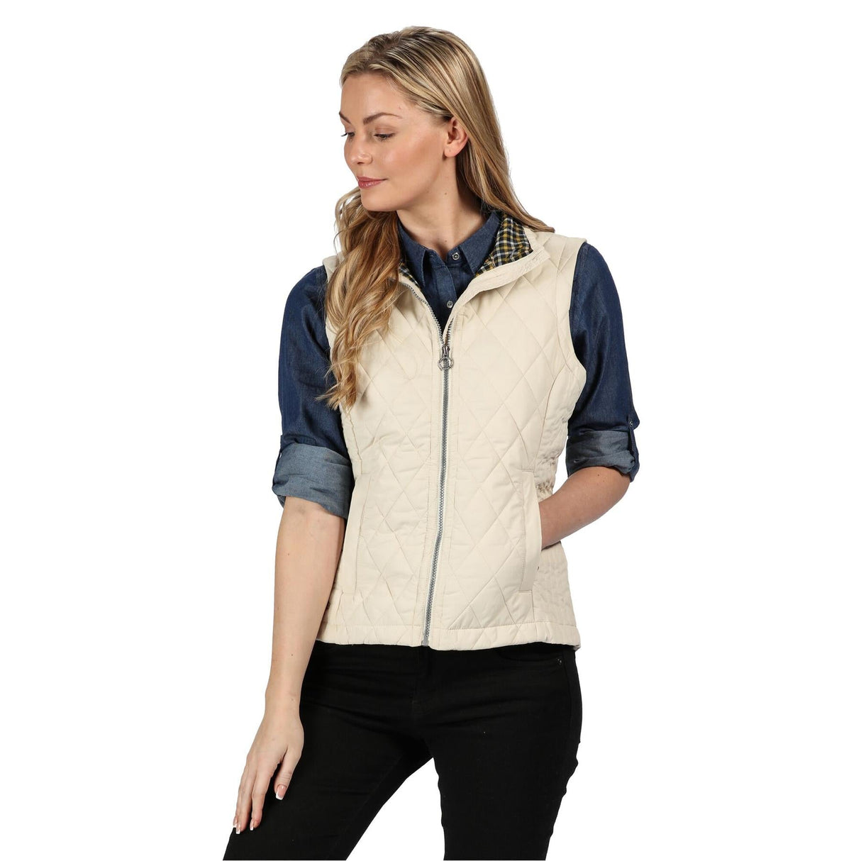Regatta Womens Charna Insulated Diamond Quilted Bodywarmer Vented Gilet