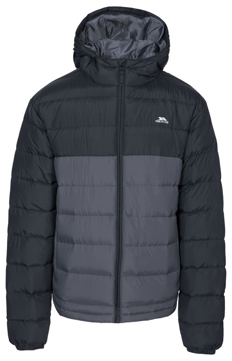 Trespass Mens Oskar Padded Water & Wind Resistant Hooded Padded Jacket - Just £34.99! Shop now at Warwickshire Clothing. 