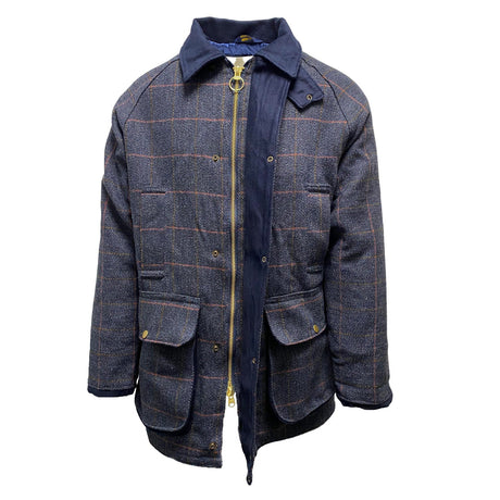 Hazy Blue Mens Derby Tweed Waterproof Jacket - Just £89.99! Shop now at Warwickshire Clothing. 