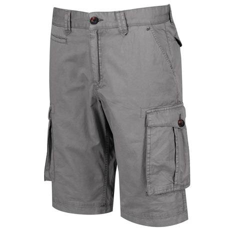 Regatta Mens Shorebay Cargo Breathable Cotton Shorts - Just £19.99! Shop now at Warwickshire Clothing. 