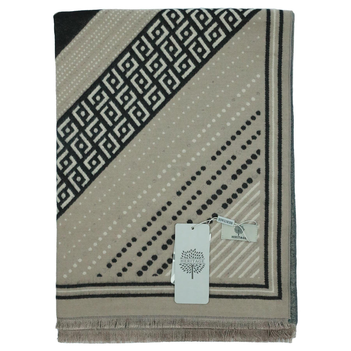 Heritage Warm Cashmere Pashmina Soft Feel Scarve - Aztec - Premium clothing from Heritage - Just $12.99! Shop now at Warwickshire Clothing