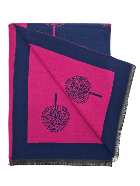 Heritage Pashmina Tree Of Life Womens Scarf - Just £14.99! Shop now at Warwickshire Clothing. 