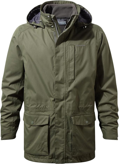 Craghoppers Mens Kiwi 3-in-1 Waterproof Jacket - Just $74.99! Shop now at Warwickshire Clothing. Free Dellivery.