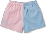 Hazy Blue Nelson - Unisex Coloured Block Shorts