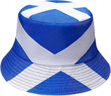 Scottish Adults Bucket Hat | Scottish Flag Reversible