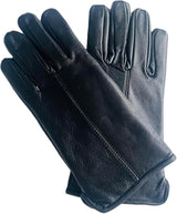 Hazy Blue Womens lined Leather Gloves 100% Leather - Florence - Just £14.99! Shop now at Warwickshire Clothing. 