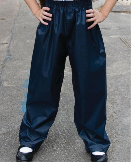 Hazy Blue Kids Waterproof Over Trousers - Just £7.99! Shop now at Warwickshire Clothing. 