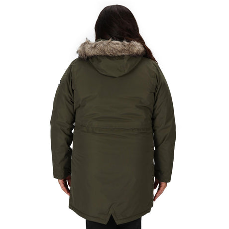 Regatta Womens Serleena II Waterproof Insulated Fur Trim Hooded Parka Jacket - Just £39.99! Shop now at Warwickshire Clothing. 