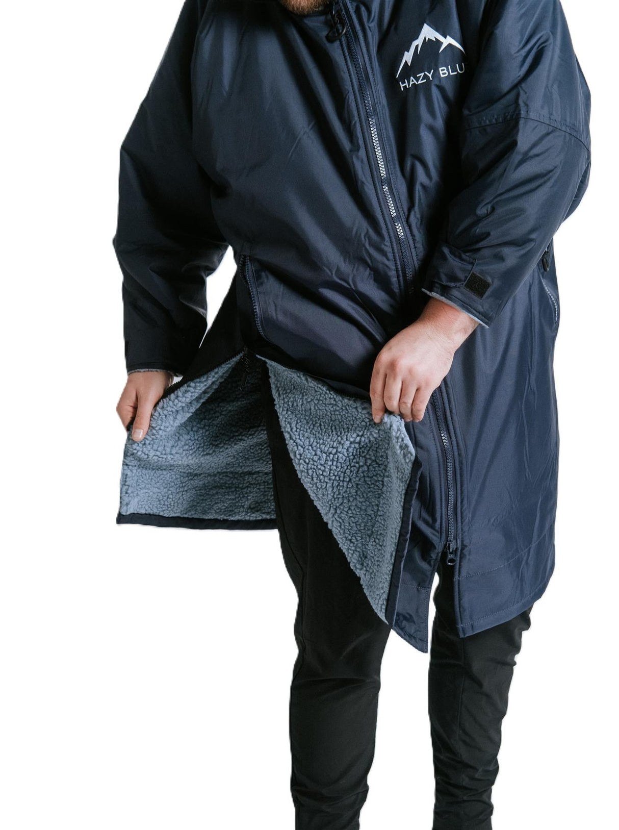Hazy Blue Waterproof Kids All Weather Changing  Dry Robe - Truro - Just $59.99! Shop now at Warwickshire Clothing. Free Dellivery.