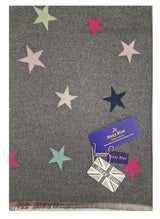 Hazy Blue Womens Pashmina Feel Scarf - Star - Premium clothing from Hazy Blue - Just $14.99! Shop now at Warwickshire Clothing