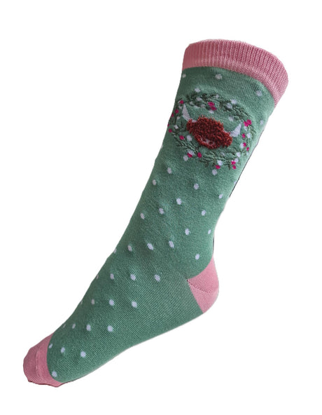 House of Tweed Pure Luxury Women's Bamboo Socks - Animal Pattern Collection - Just £6.99! Shop now at Warwickshire Clothing. 