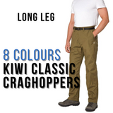 Craghoppers Mens Kiwi Classic Trousers Long Leg - Premium clothing from Craghoppers - Just $34.99! Shop now at Warwickshire Clothing