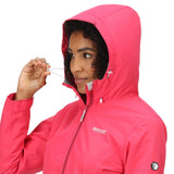 Regatta Womens Hamara III Lightweight Hooded Waterproof Jacket