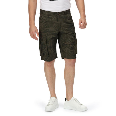 Regatta Mens Shorebay Cargo Breathable Cotton Shorts - Just £19.99! Shop now at Warwickshire Clothing. 