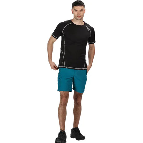 Regatta Mens Shorebay Cargo Breathable Cotton Shorts - Just £19.99! Shop now at Warwickshire Clothing. 