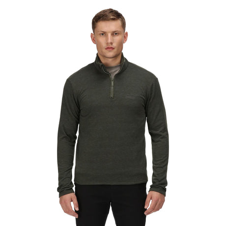 Regatta Mens Elgor II Half Zip Long Sleeved Jumper Pullover - Just £16.99! Shop now at Warwickshire Clothing. 