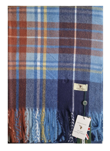 House Of Tweed Womens Soft Tartan Scarf - Just £14.99! Shop now at Warwickshire Clothing. 