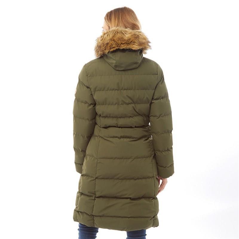 Long padded clearance parka coat