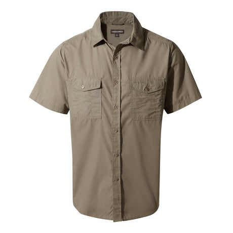 Craghoppers Mens Kiwi Short Sleeved Shirt Nosi Defense - Just £26.99! Shop now at Warwickshire Clothing. 