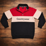 Hazy Blue Countrywear Henley Sweatshirt