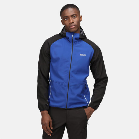 Regatta Mens Arec III Outdoor Hooded Softshell Jacket - Just £29.99! Shop now at Warwickshire Clothing. 